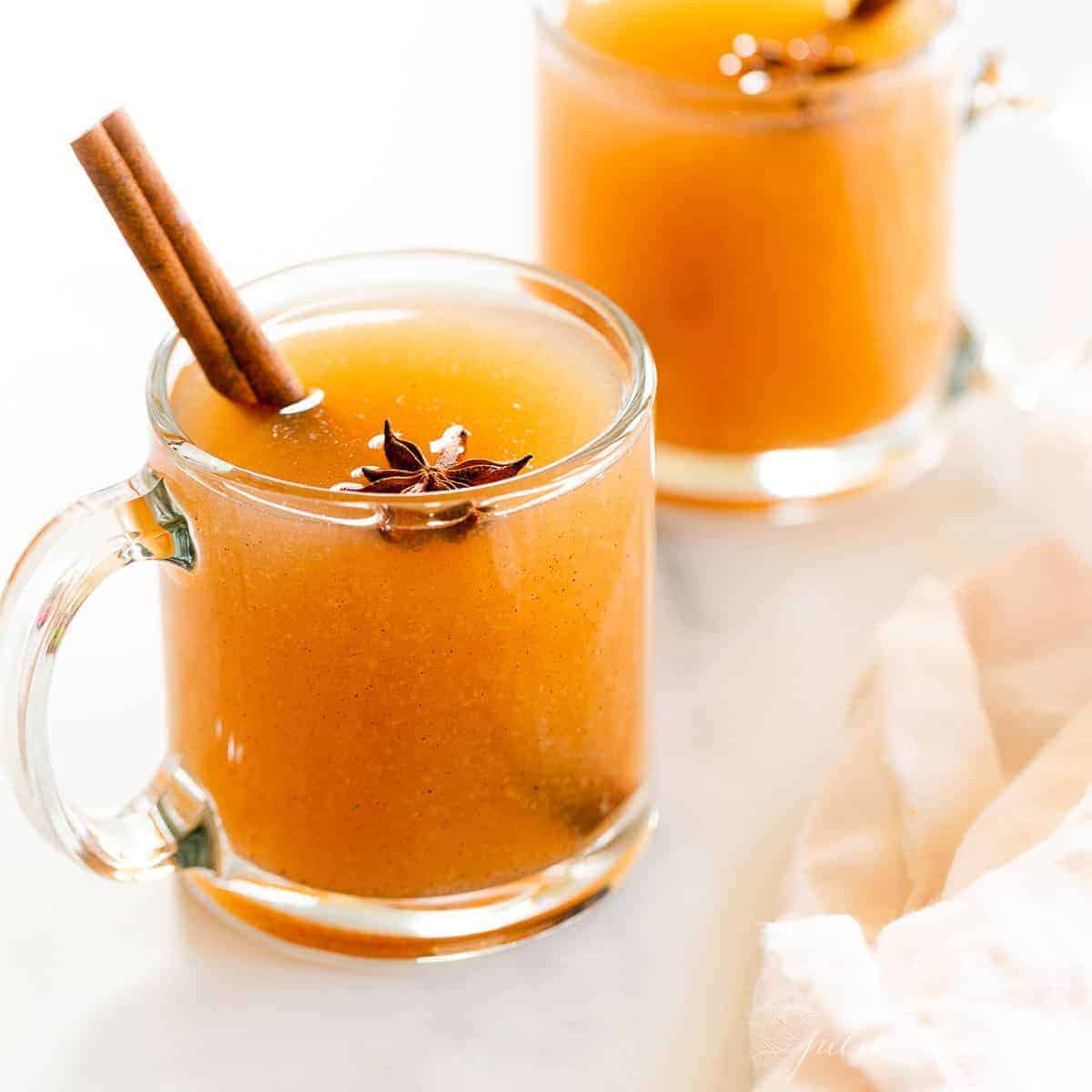 Easy Non Alcoholic Pear Cider Recipe Julie Blanner