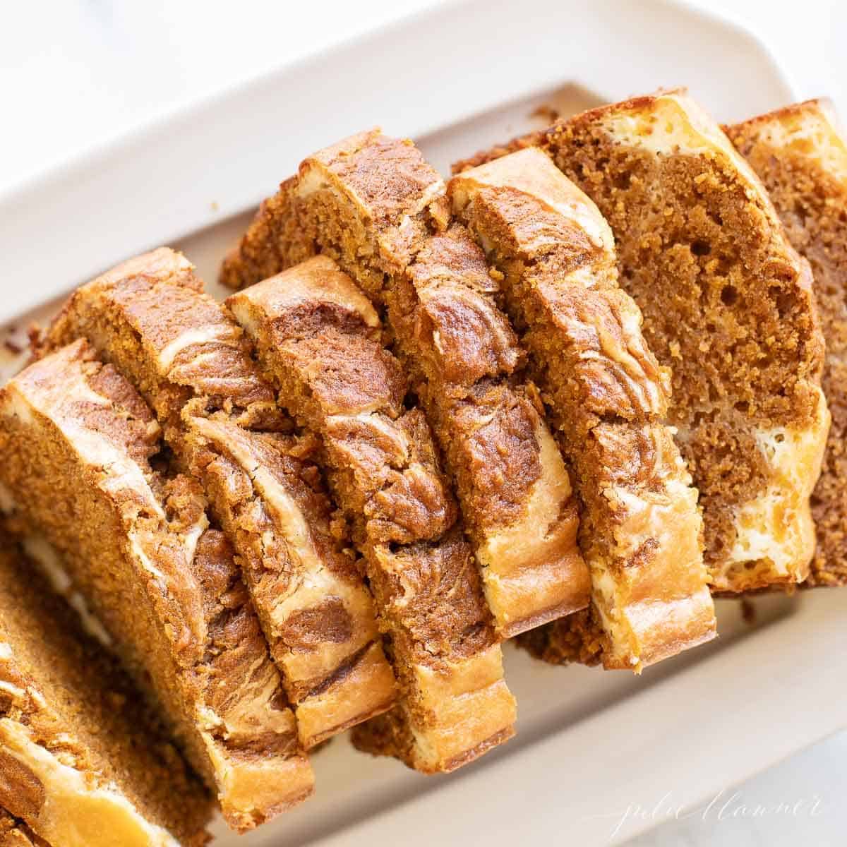 Pumpkin Cheesecake Bread Recipe Julie Blanner