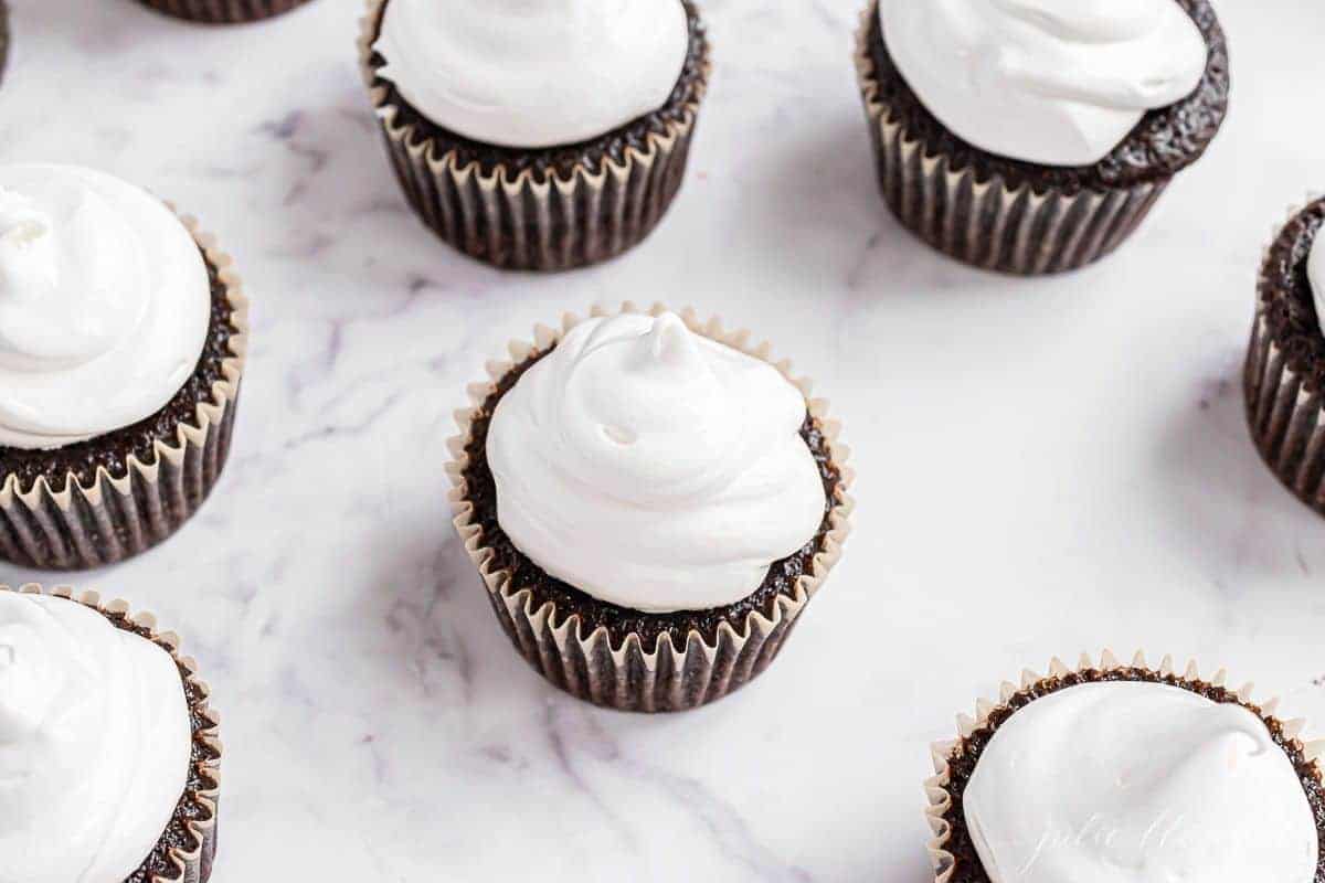 Light and Fluffy Marshmallow Icing Recipe Julie Blanner