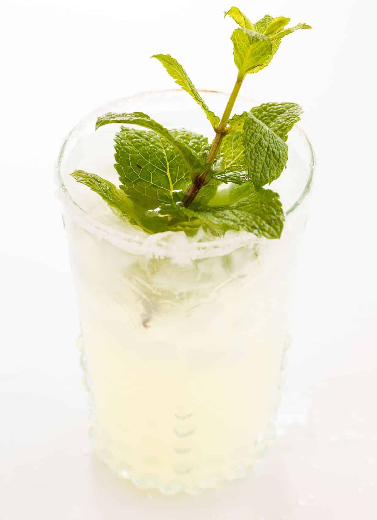 Fresh and Easy Mint Margarita Recipe Julie Blanner