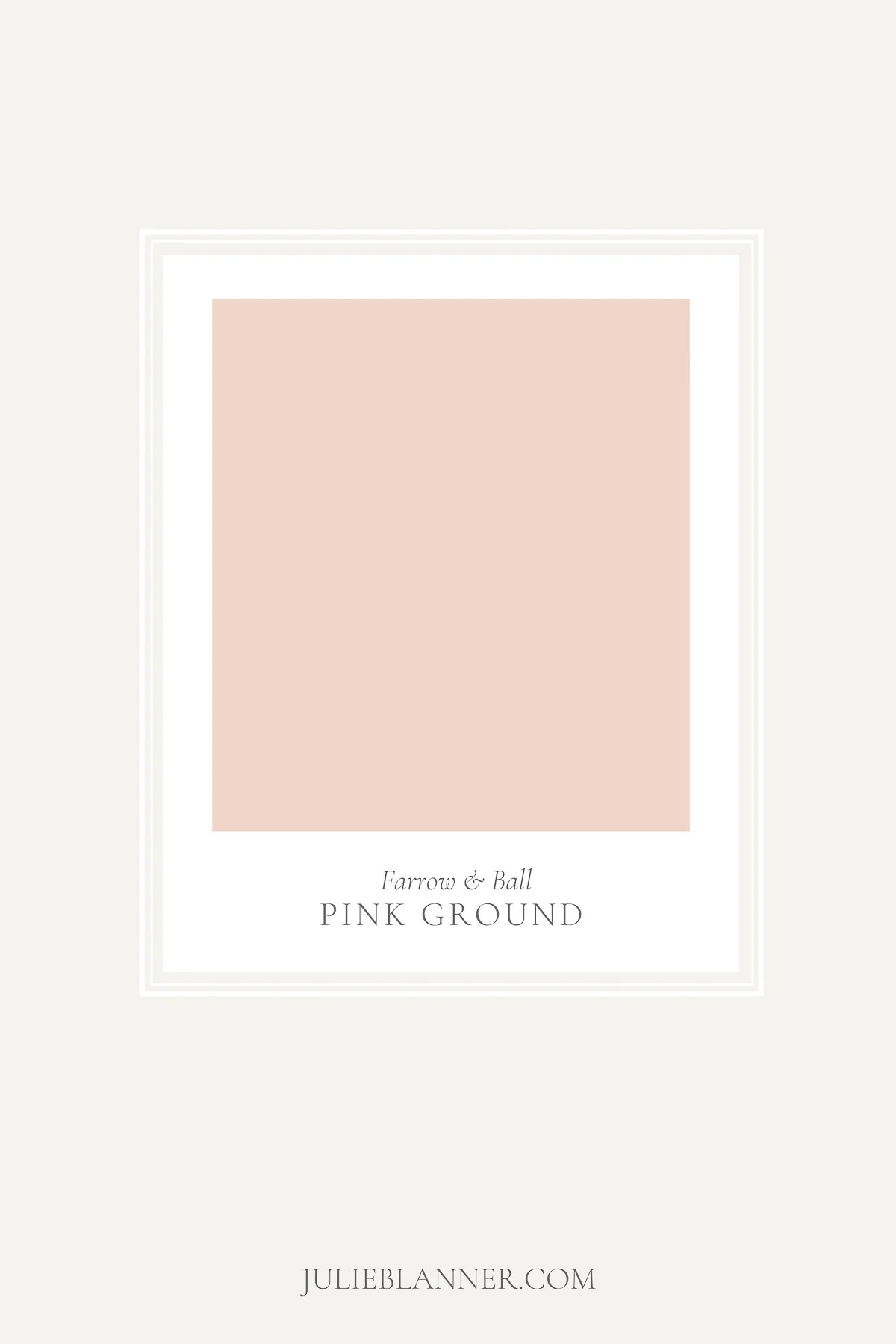 Blush Pink Color Swatch