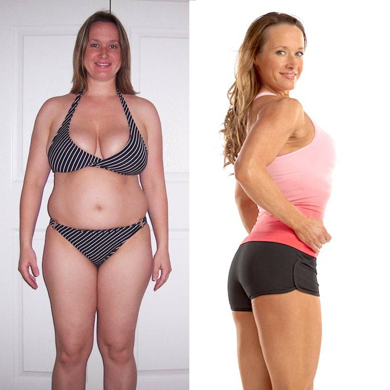 Before and After Weight Loss FITBODY Body Transformation for Women