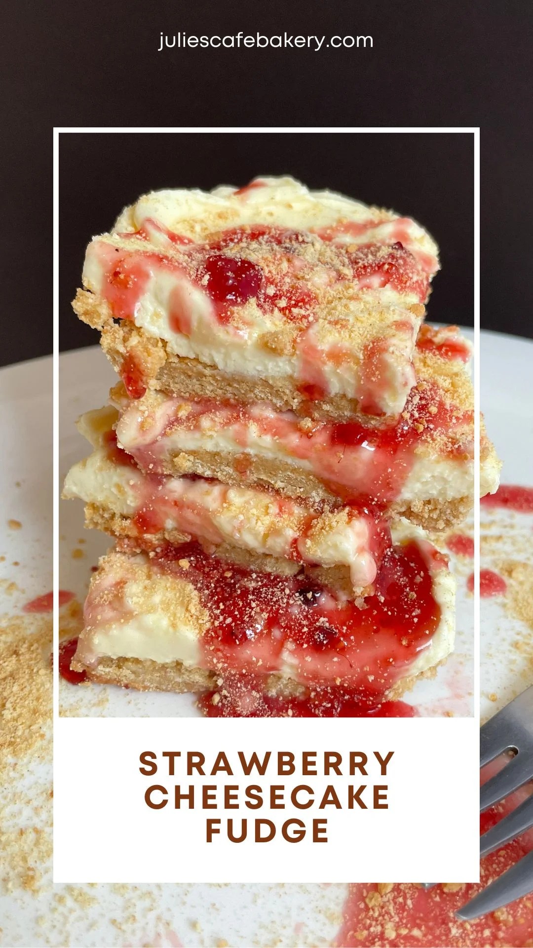 Strawberry Cheesecake Fudge [Recipe]