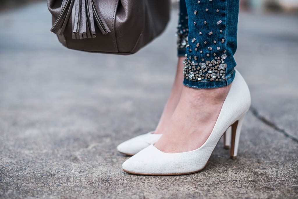 Jeans mit Perlen Volume 2 Julies Dresscode