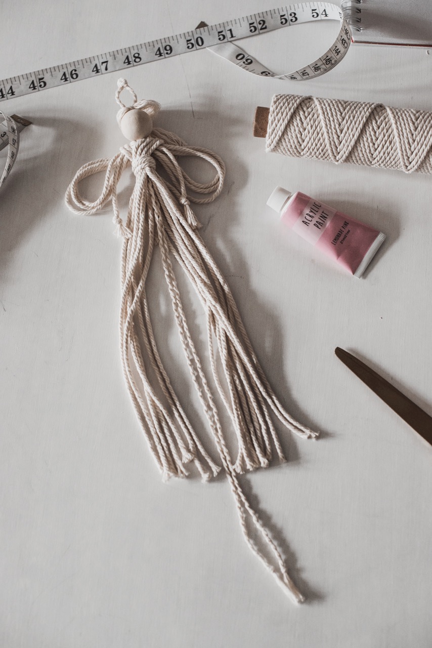 DIY Makramee Engel - Julie Laqua