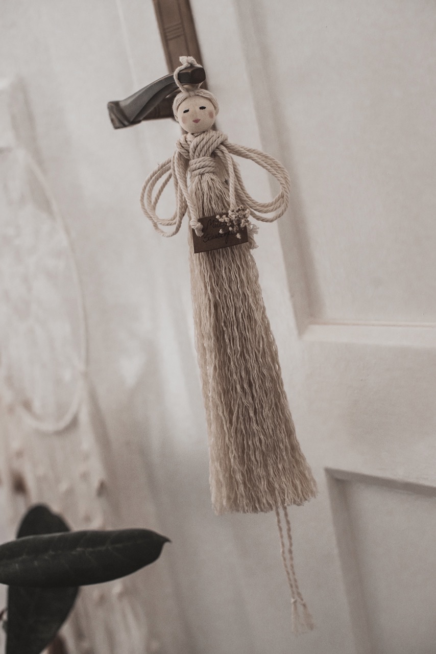 DIY Makramee Engel - Julie Laqua