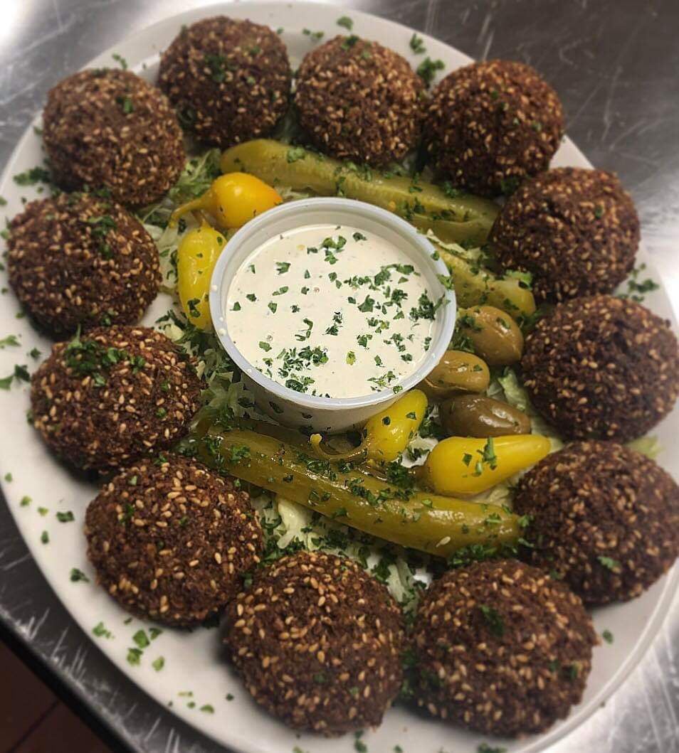 Falafel Plate Click here to add review Julie's Hummus Bar