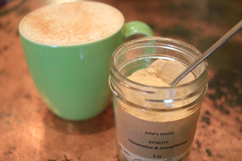 Menu Highlight Tonics Julie's Coffee & Tea Garden