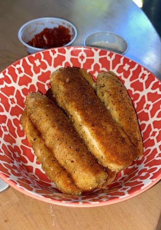 Vegan Cheese Sticks Julie Tourangeau