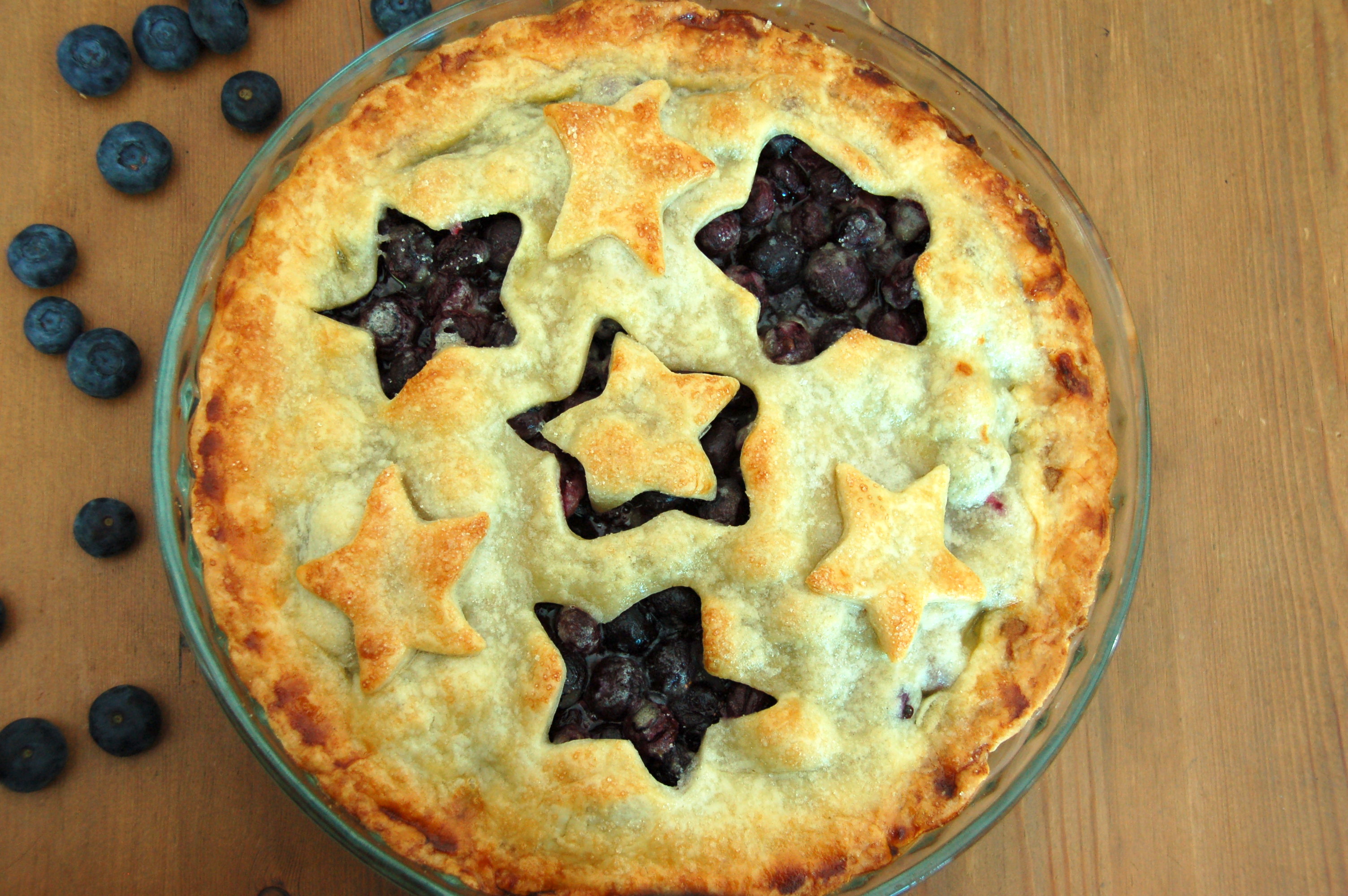 Sweet Summer Blueberry Pie