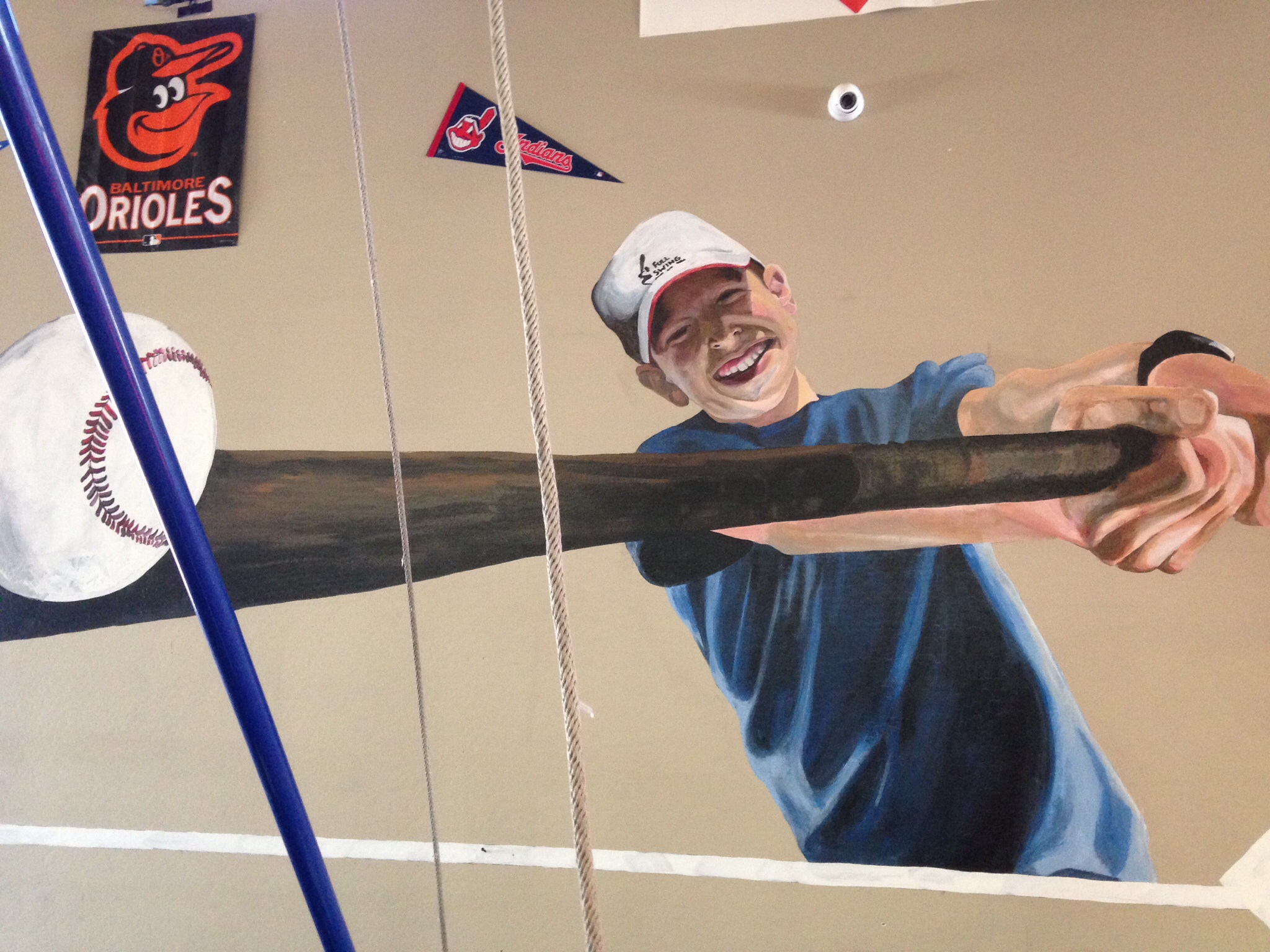 BASEBALL MURAL Juliana Hutchins