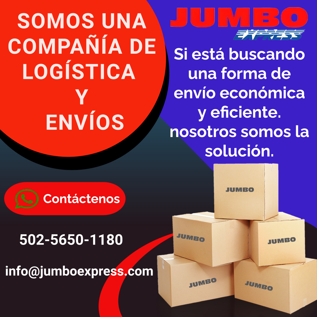 Jumbo Express USA Servicio de envió de documentos, paquetería