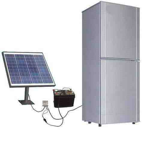How many solar panels do i need to power a refrigerator Jumbo