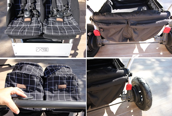Mountain Buggy Duet V3 test avis et jeu