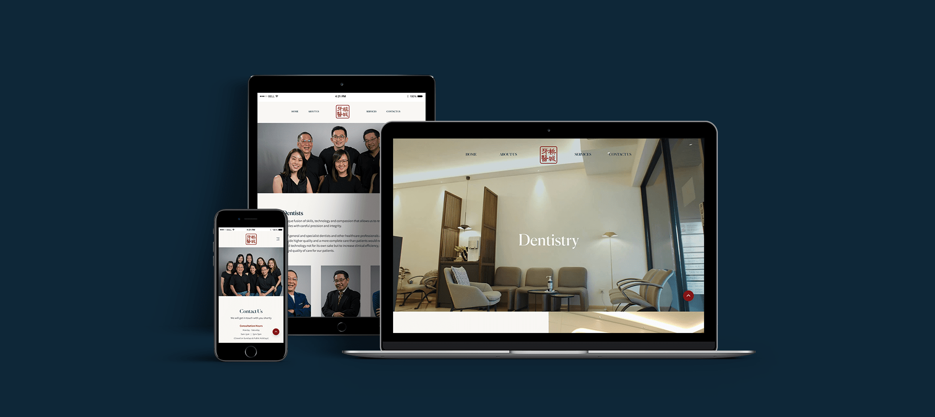 Penang Dental Surgery  Design by Jumix