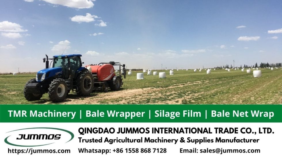 Silage Round Baler For The Perfect Wrapped Silage Jummos