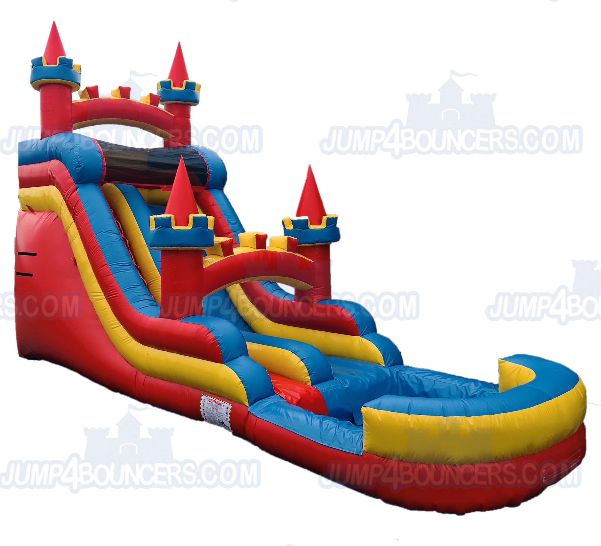 WS3208 18′ Single Lane WaterSlide Jumpers for sale in Los Angeles CA