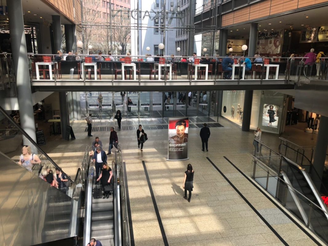 Potsdamer Platz Arkaden Shopping Mall in Berlin Mitte