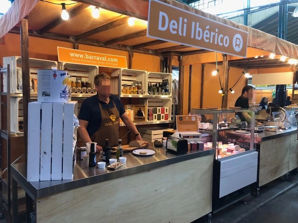 Deli Ibérico Spanish delicacies in Market Hall 9 JUMP Berlin