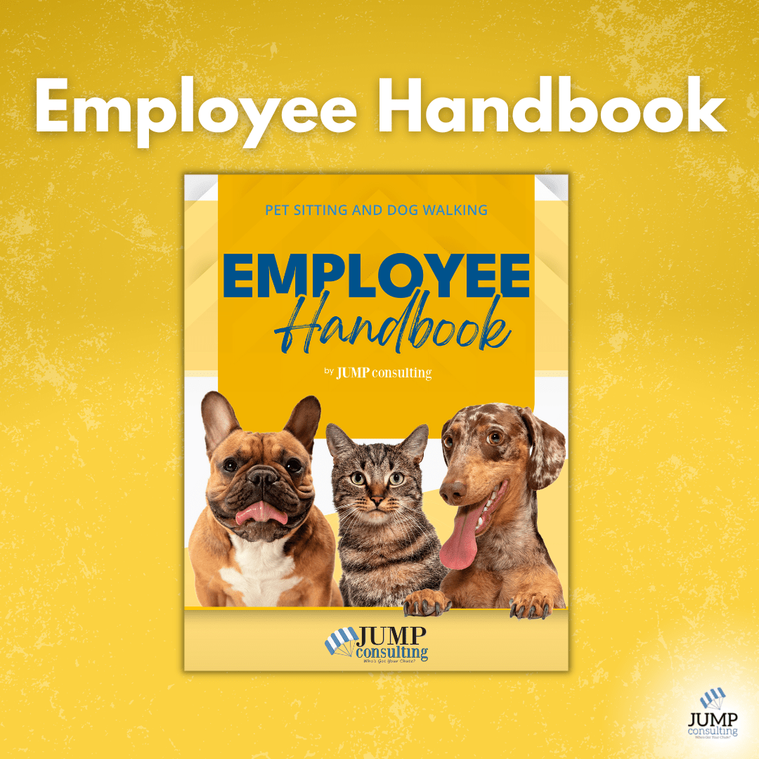 Pet Sitting Employee Handbook Pet Sitting Business Coaching