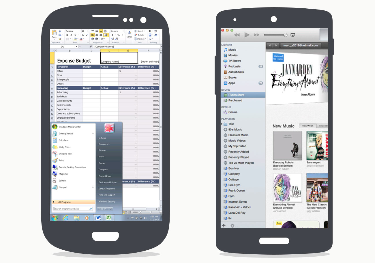 Jump Desktop Remote Desktop iPad iPhone Android Mac Windows