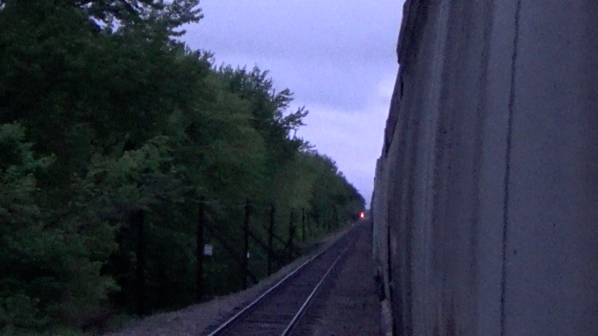 Train Hopping Jumping Off the Cliff