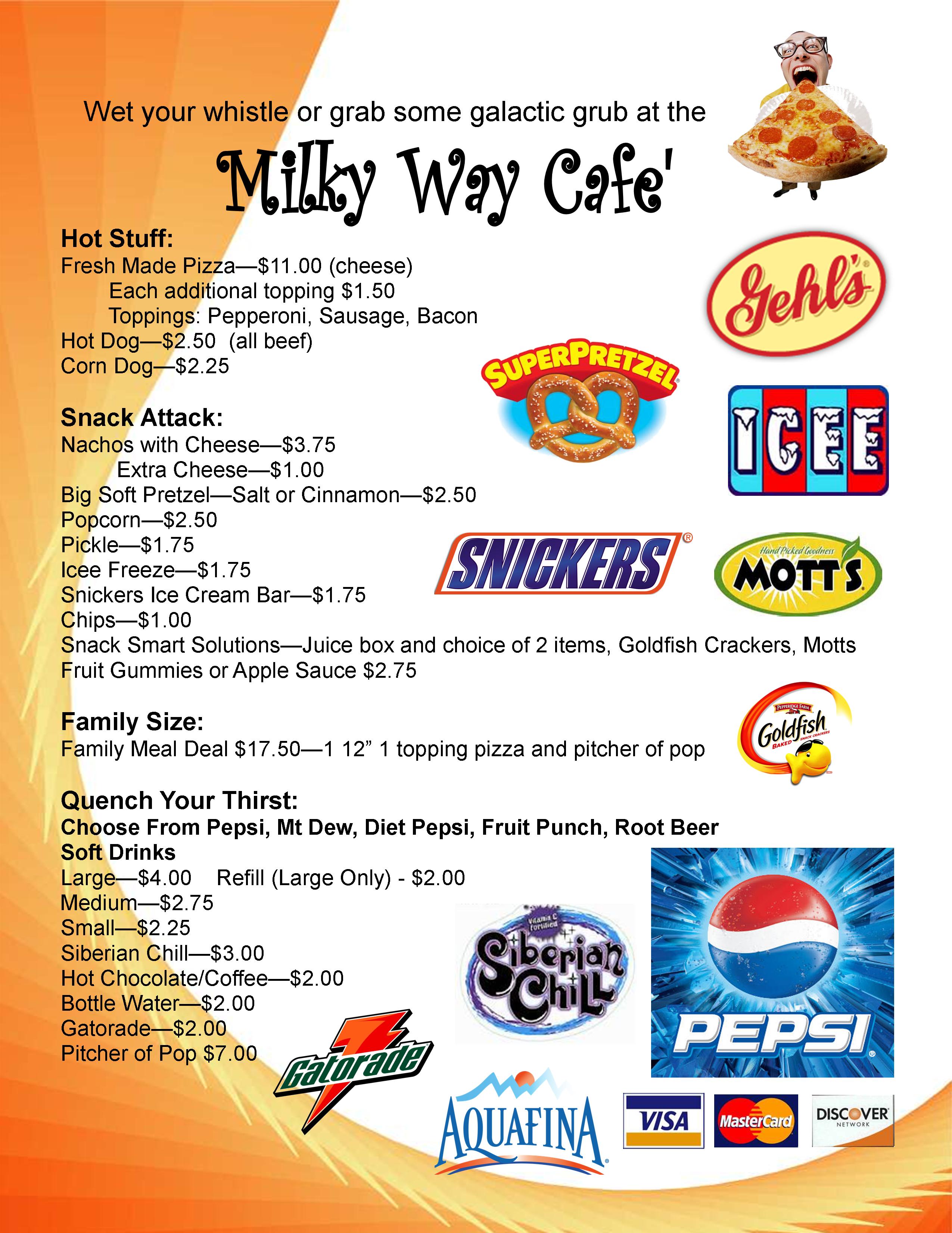 Menu Items 2017 Jumpin' Jupiter Skate & Fun Center