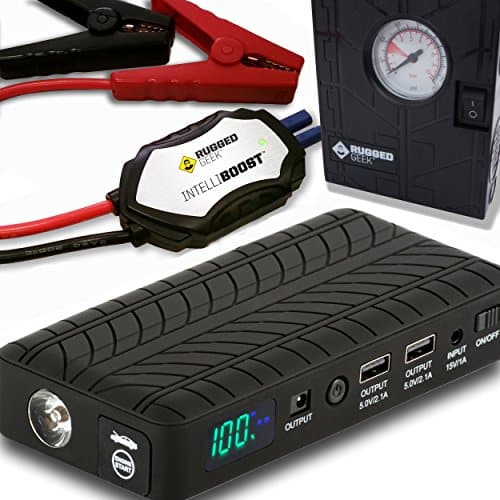GOOLOO Car Jump Starter Cable Intelligent Booster Terminal With Clamps