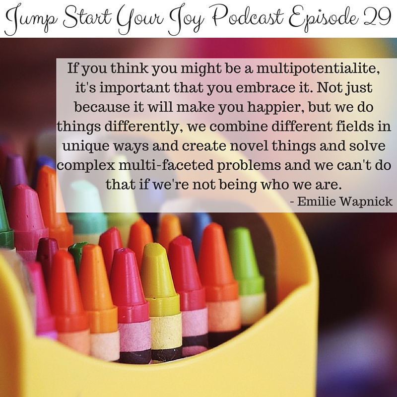 Emilie Wapnick on Creating Puttylike and Being a Multipotentialite