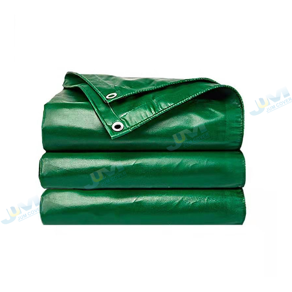 055mm Outdoor Waterproof Durable Tarps 1000D Heavy Duty Green PVC