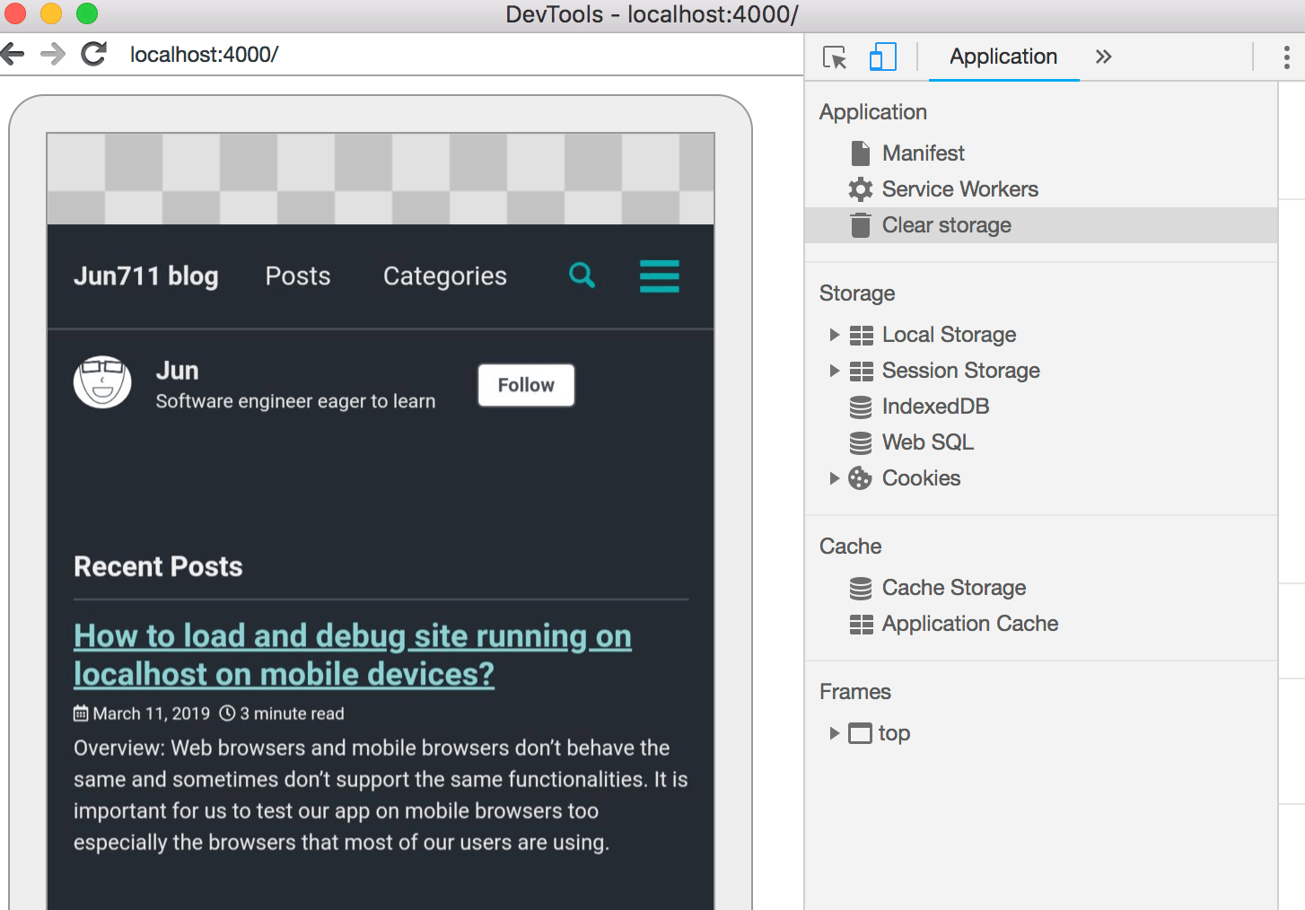 Chrome Remote Debugging sites on Android Jun711 blog