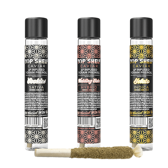 Delta 8 Premium Caviar PreRolls JunberrEze