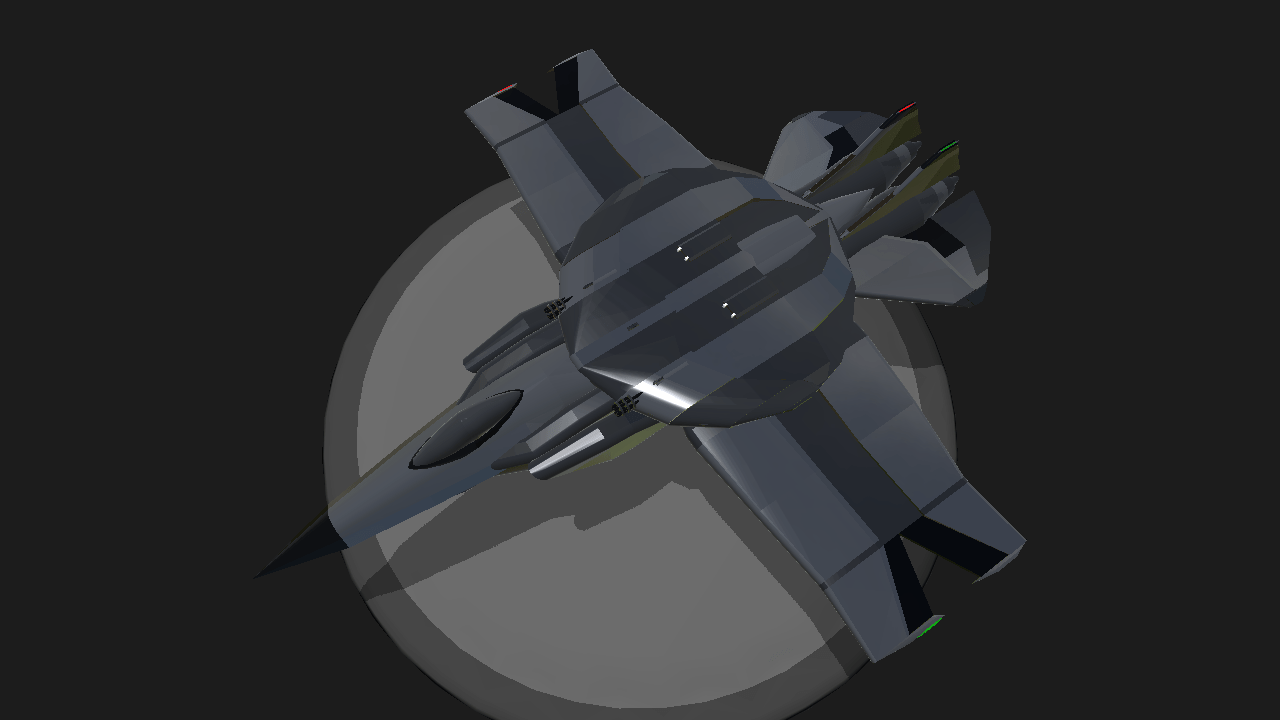 SimplePlanes X66 Dragonfly (Quad Variable Geometry Wings)