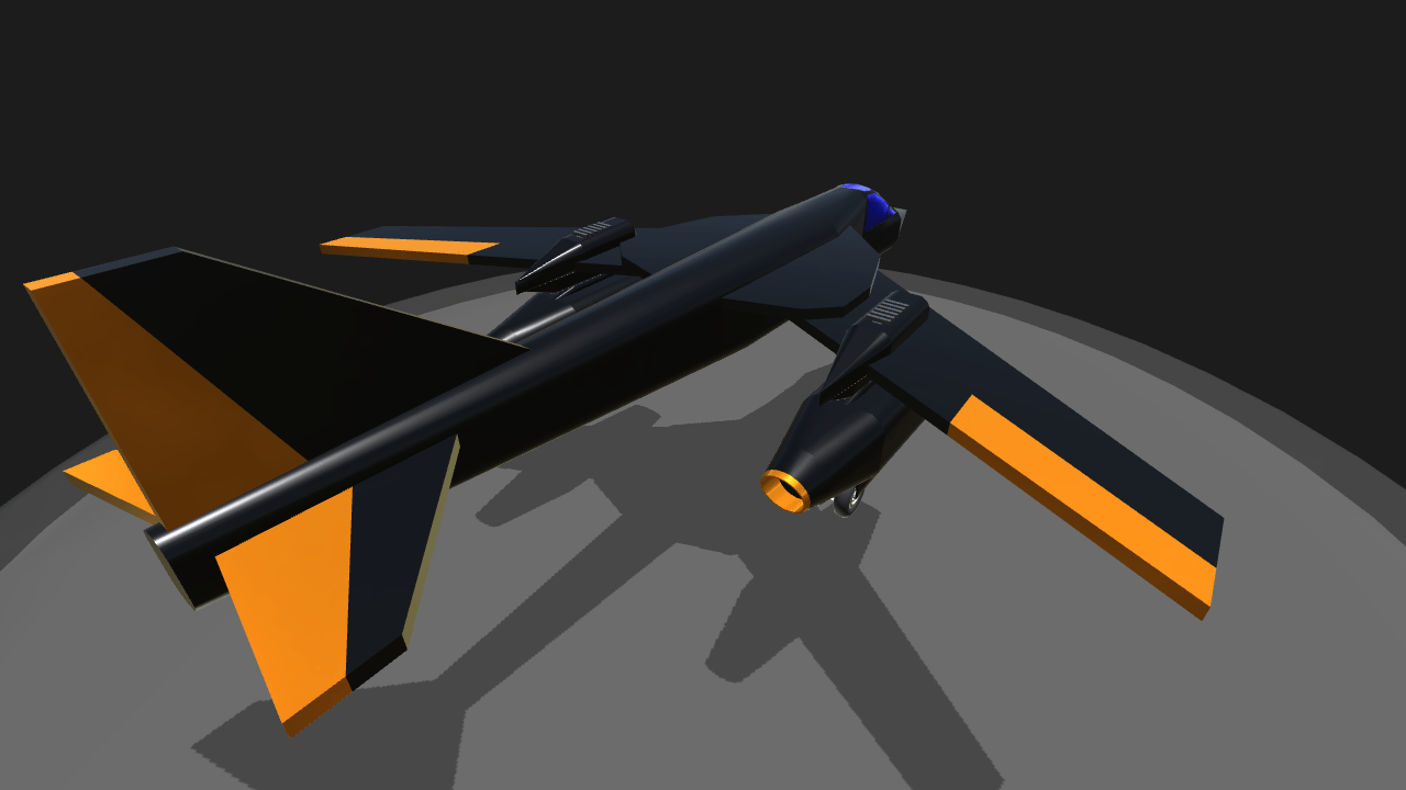 SimplePlanes Variable Geometry Wing Jet