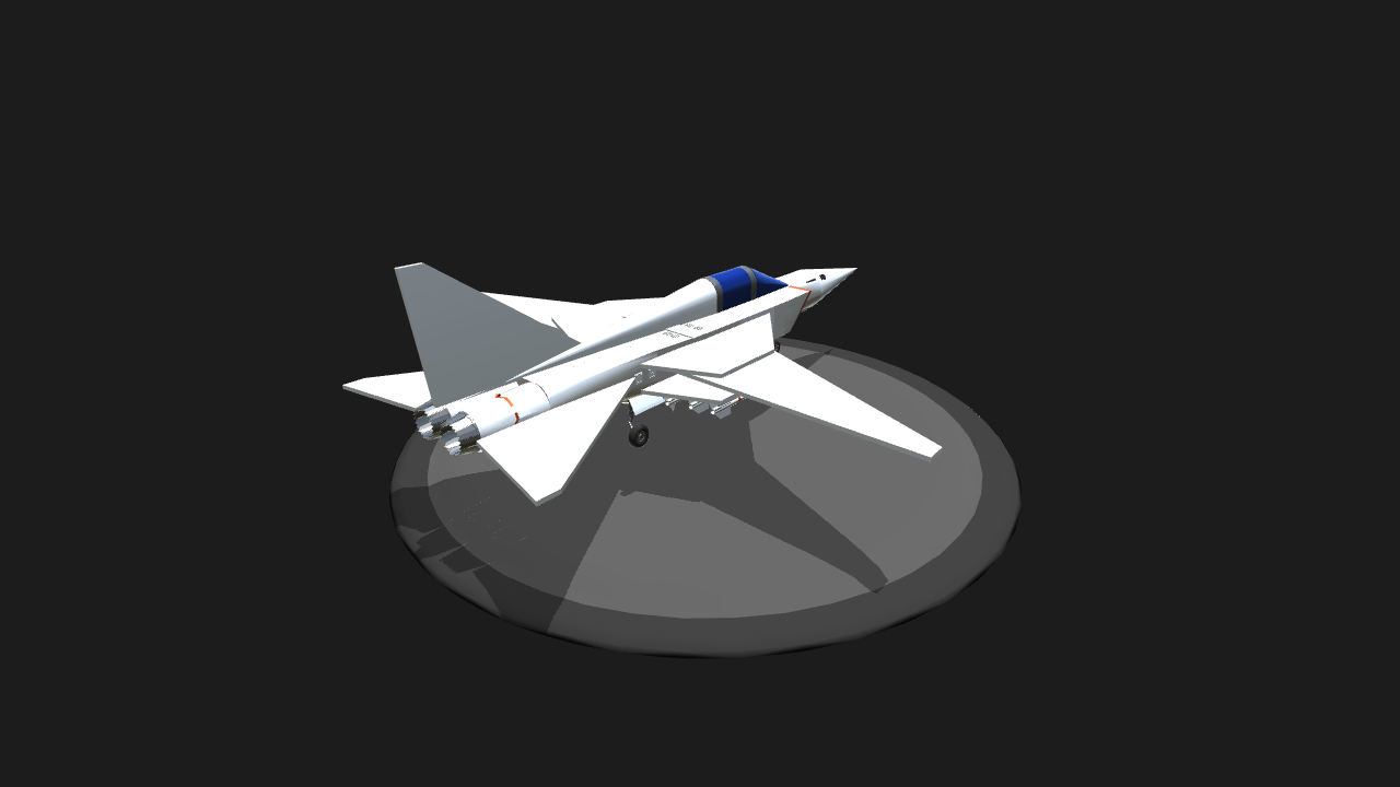 SimplePlanes Simple Variable Geometry Wing Fighter
