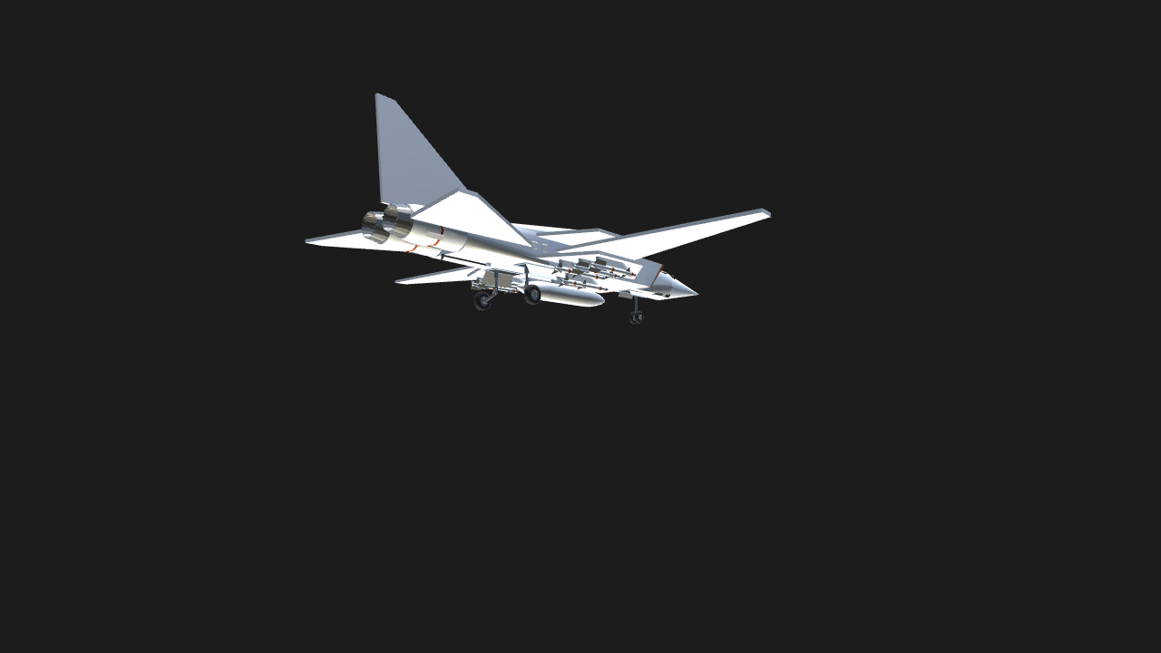 SimplePlanes Simple Variable Geometry Wing Fighter