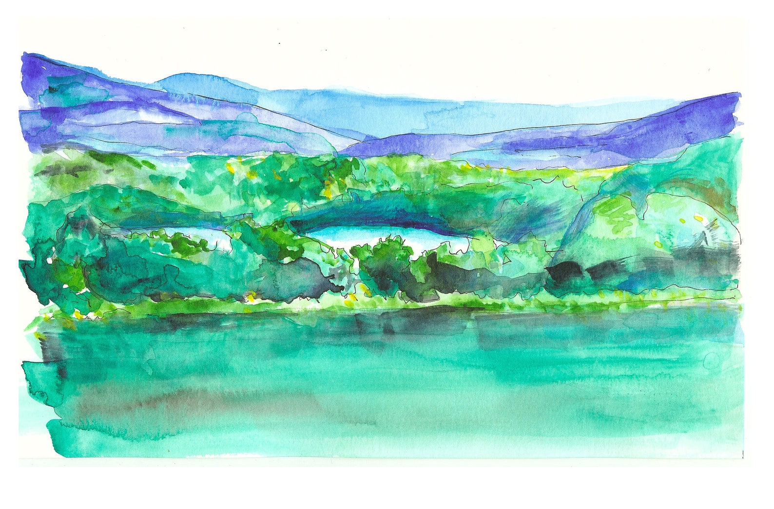 Berkshires JuneartDesign