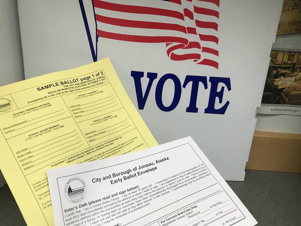 Early Election Day 2023 Early Voting Begins At City Hall Today – City And Borough Of Juneau
