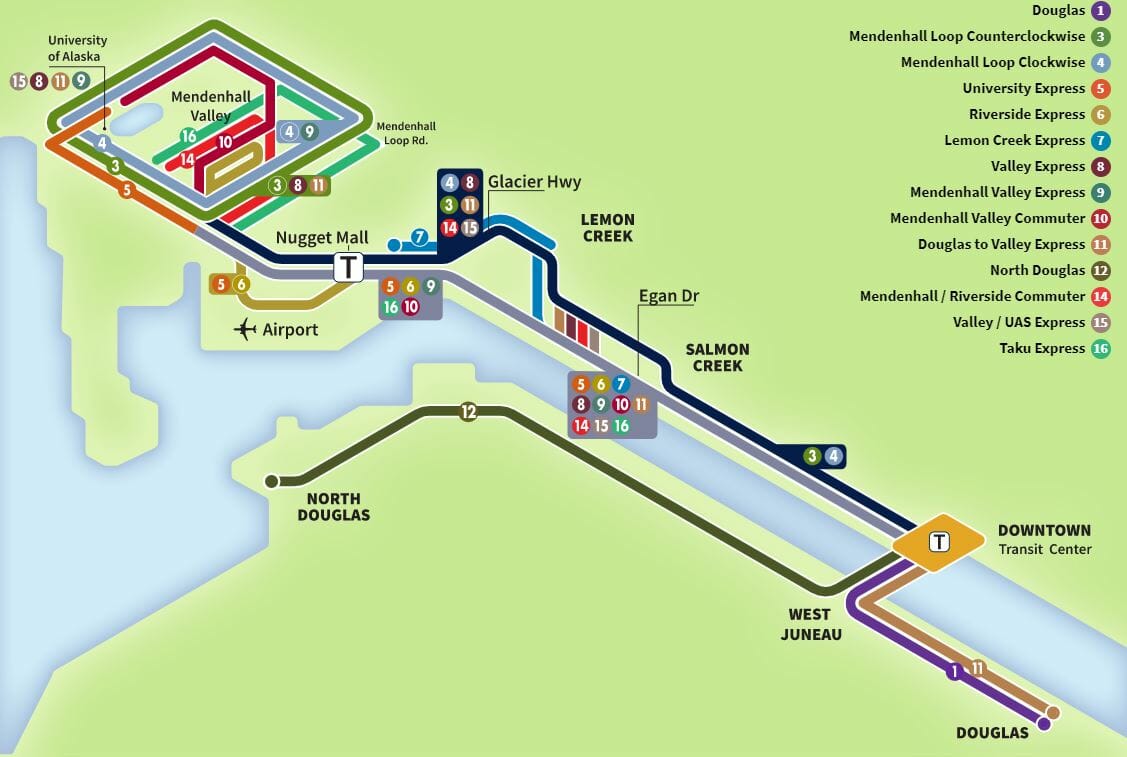 Juneau Capital Transit Bus Schedule