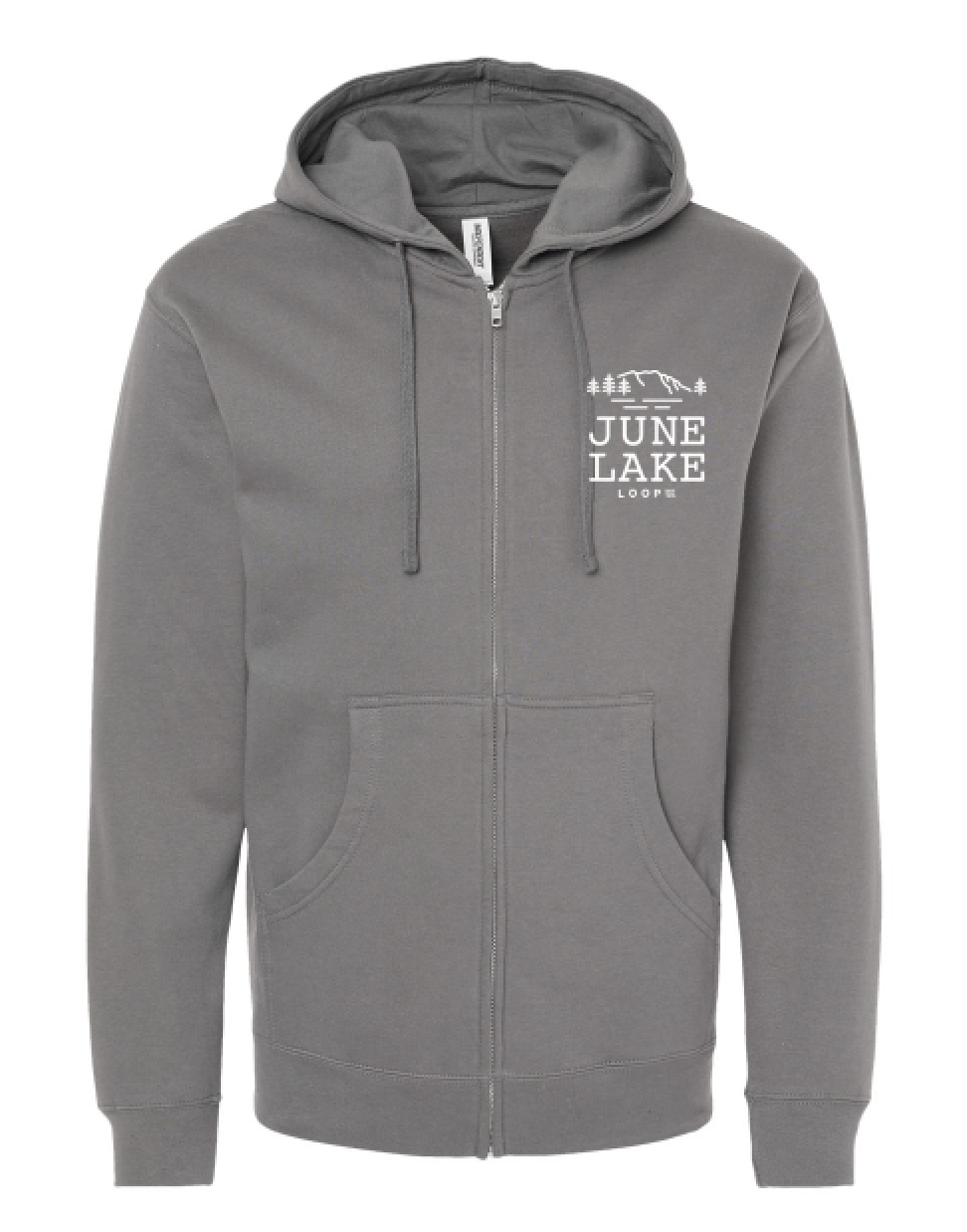 Unisex ZipUp Hoodie June Lake Loop Chamber of Commerce