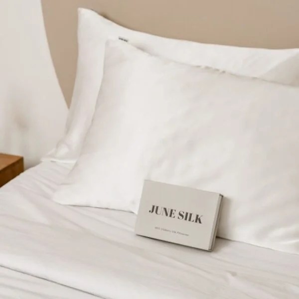 Pure Mulberry Silk Pillowcase Scrunchie Face Mask Singapore Australia June Silk