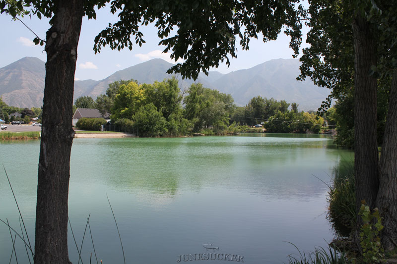 Salem Pond Fishing in Utah County