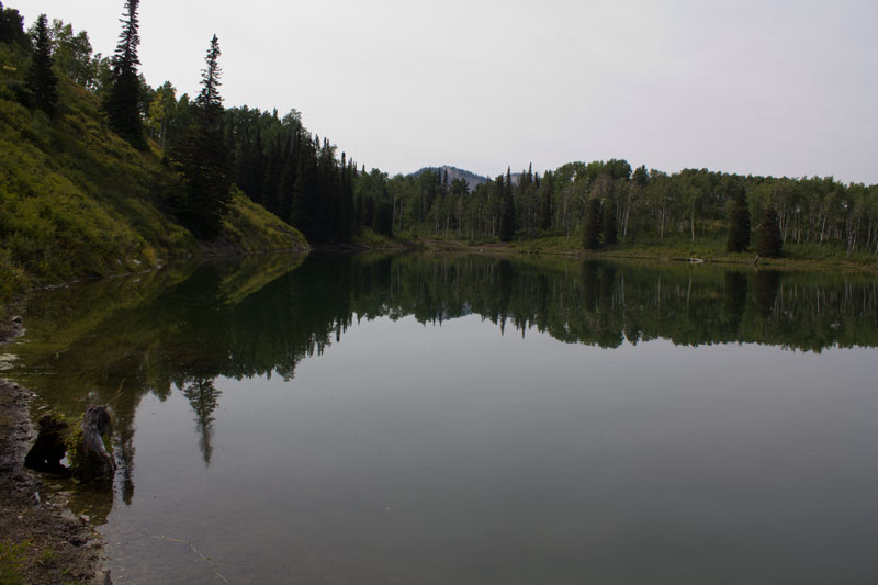 Deep Lake Fishing southeastern Utah