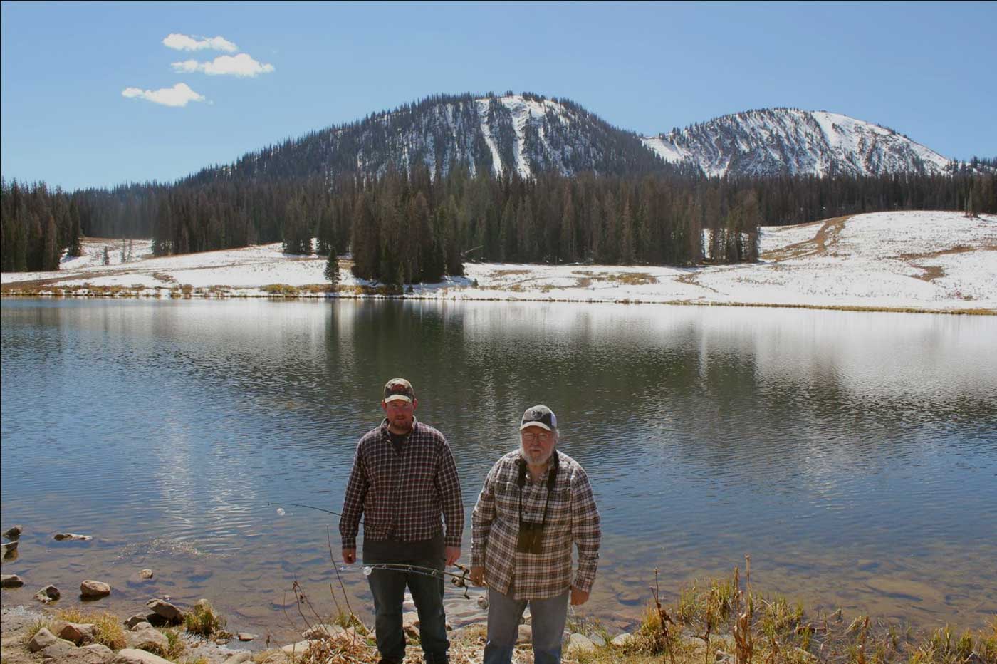 Beaver Lake Fishing Uintas Bear River Drainage