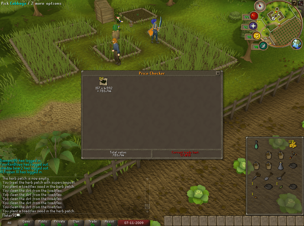 Runescape Ivy and Farming Combined Guide Junglebiscuit