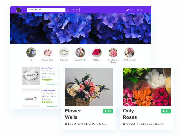 Flower Delivery App Services and Management Yelo Jungleworks