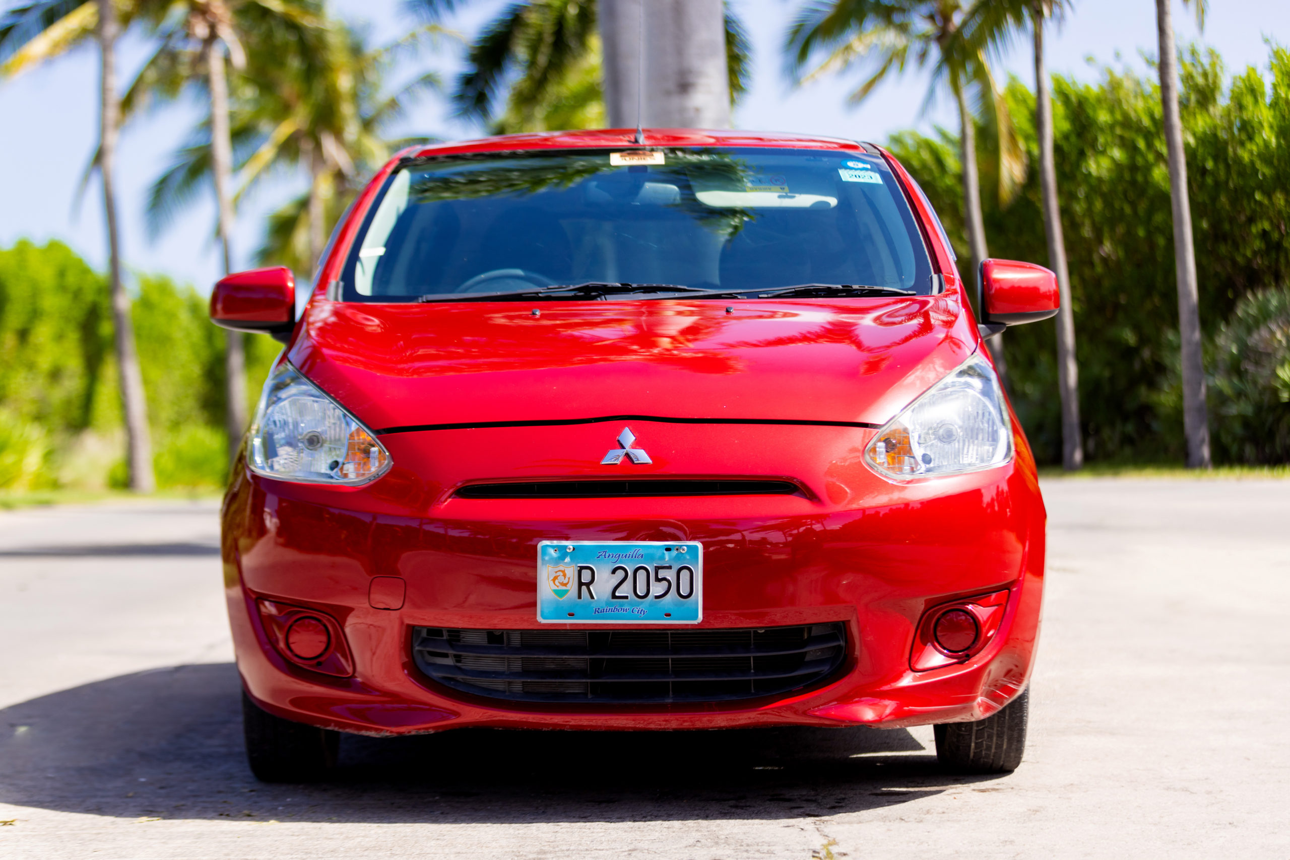 Small Car Junie's Car Rental, Anguilla