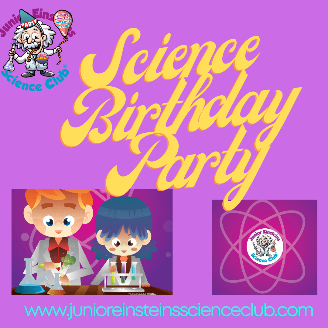 Science Birthday Party Junior Einsteins Science Club