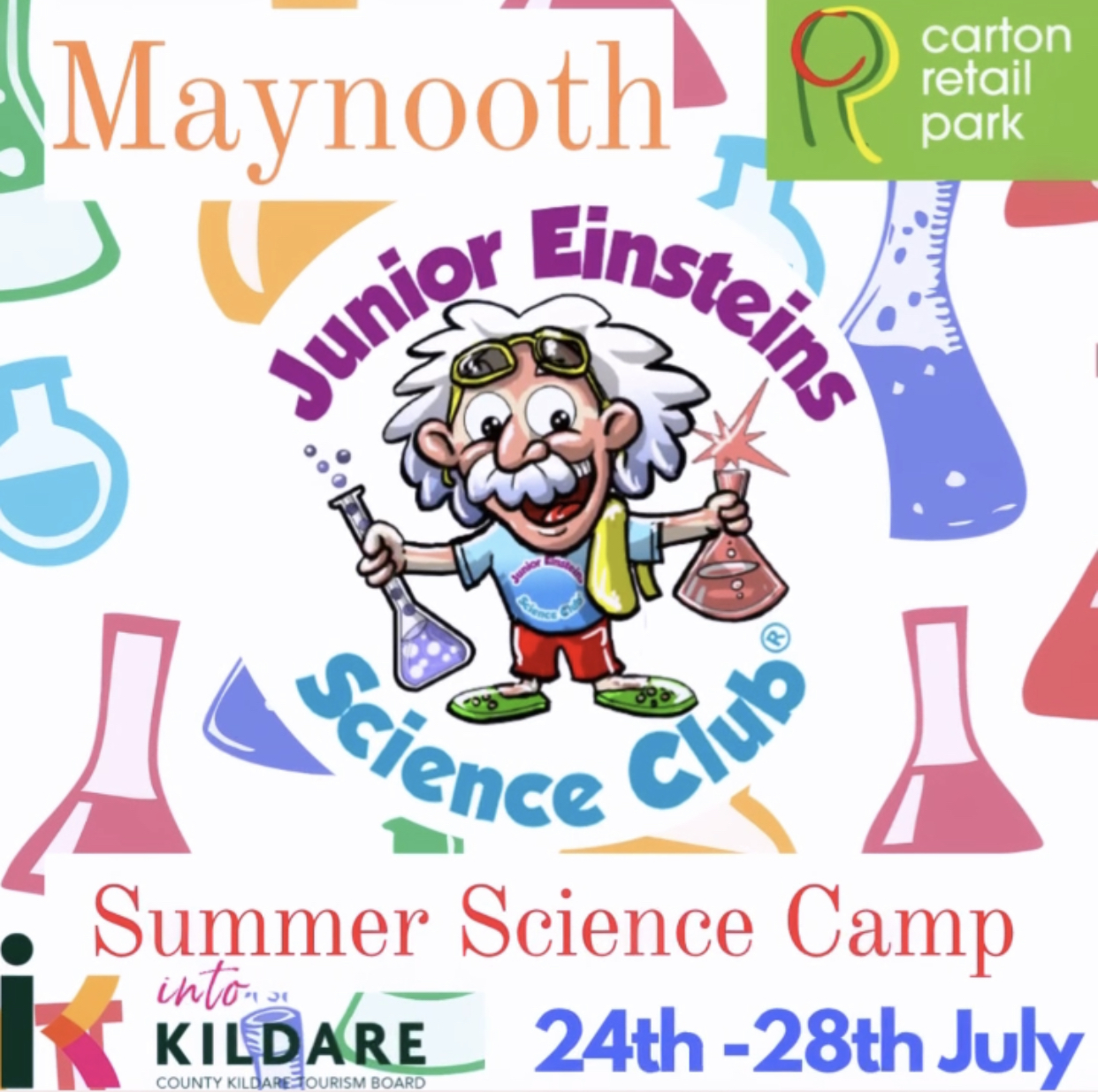 Best science kids summer camp Maynooth Kildare.