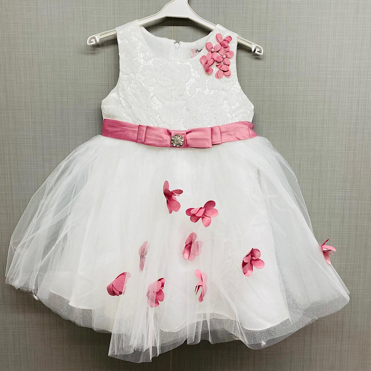 Girls Lace Flower Party Dress (414Y) Junior Kids